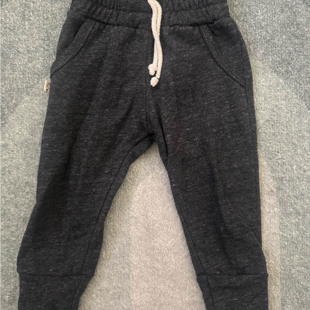 Kids Dark Gray Jogger Pants